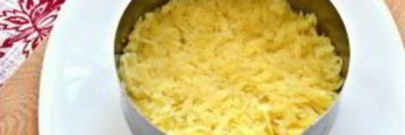 слоеный салат с маринованными грибами