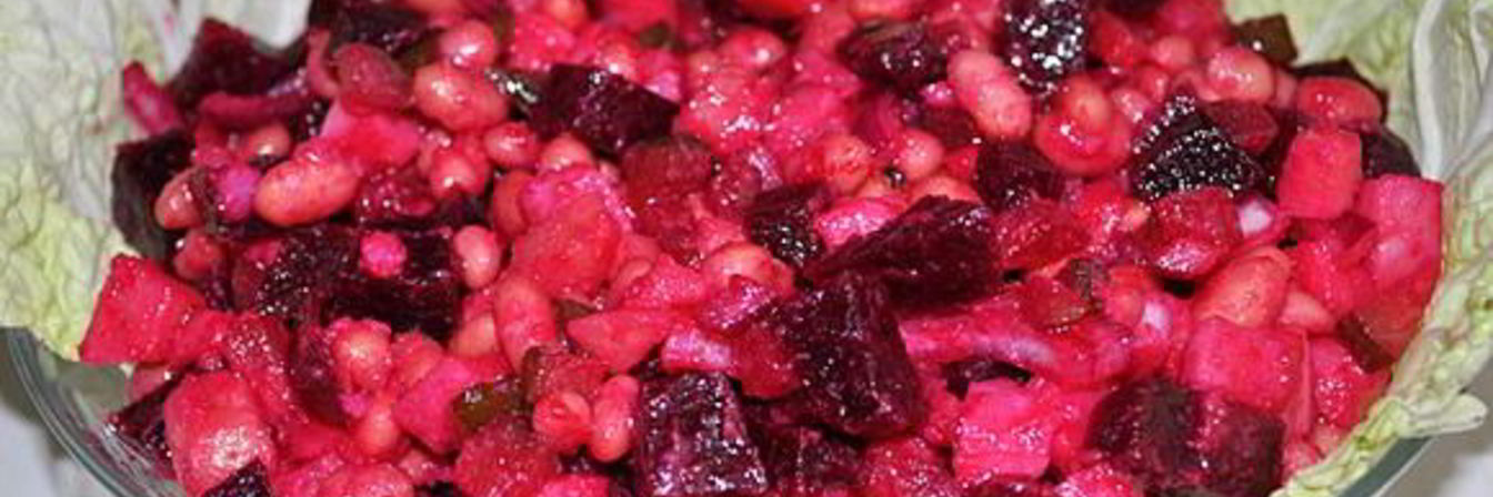 Винегрет с фасолью