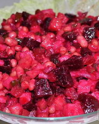 Винегрет с фасолью