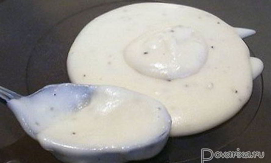 Рецепт белого рыбного соуса