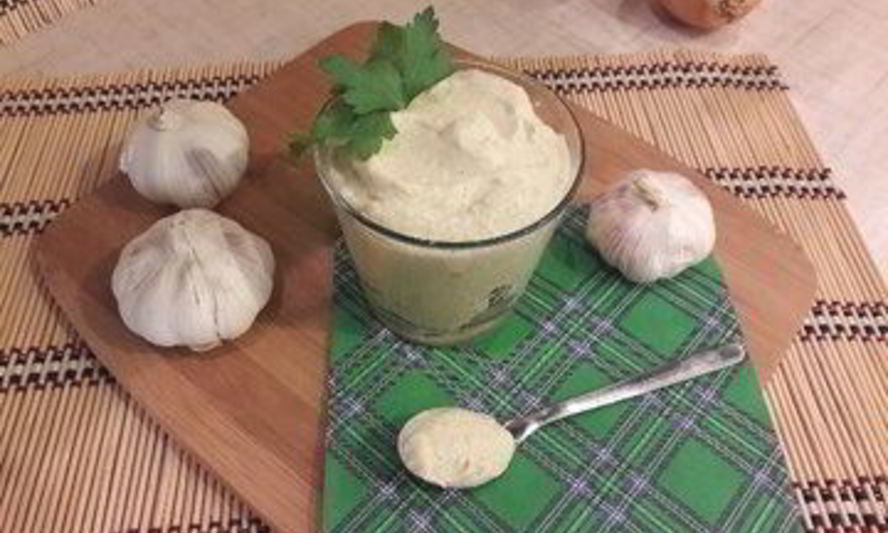 Рецепт чесночного соуса