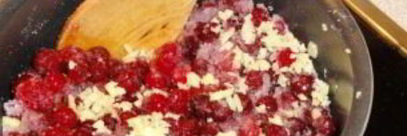 клюквенно-имбирный соус