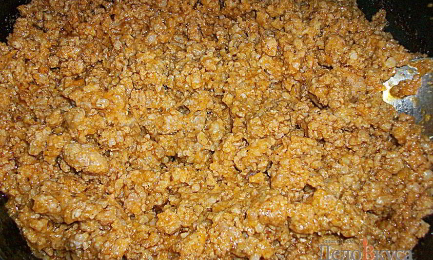 Рецепт мясной заправки для запеканки