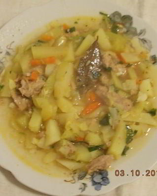 Мясной соус с цукини