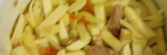 мясной соус с цукини