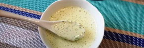 мятный соус на кефире