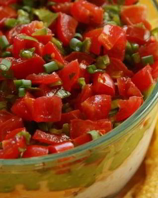 Семислойный соус для макания