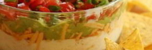 семислойный соус для макания