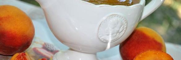 сладкий персиковый соус