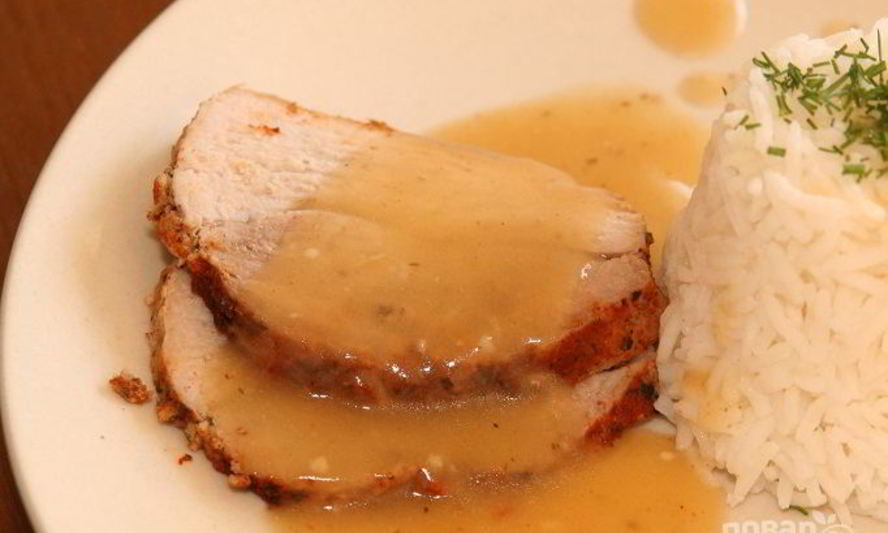 Рецепт соуса для мяса в духовке