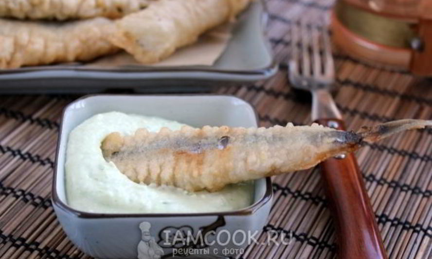 Рецепт соуса для рыбы в кляре