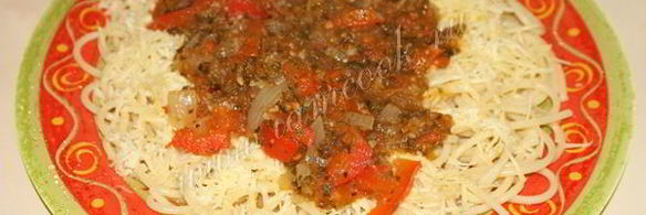 соус для спагетти из помидор