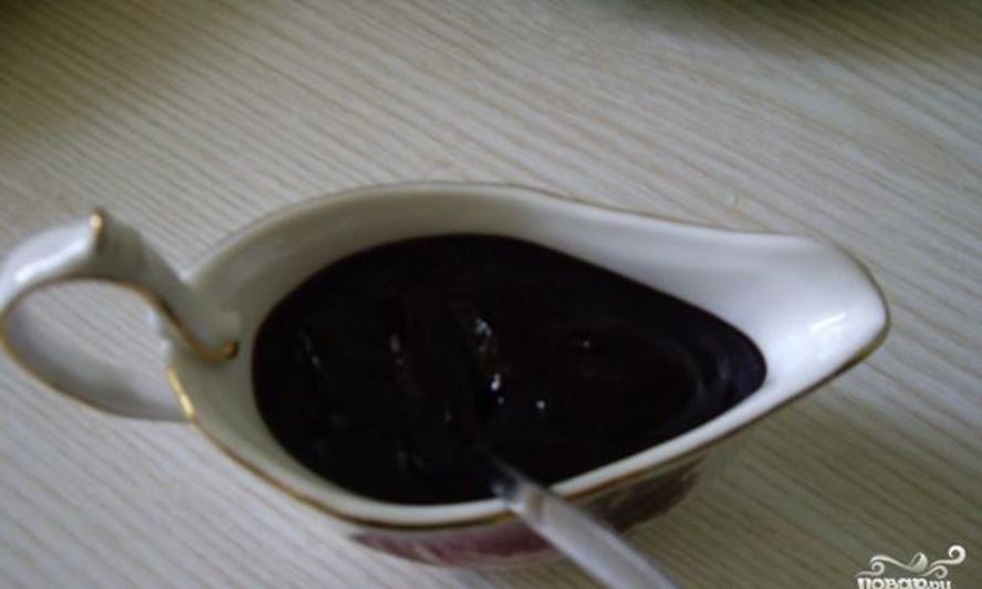 Рецепт соуса из черной смородины