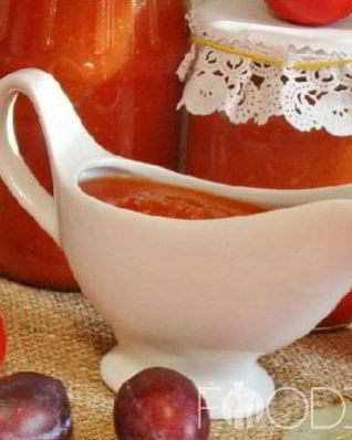 Соус из слив и помидоров