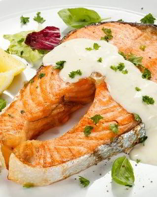 Соус к жареной семге