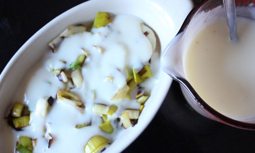 Рецепт соуса молочного