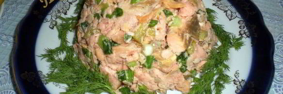 тартар из лосося