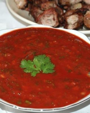 Томатный соус для шашлыка