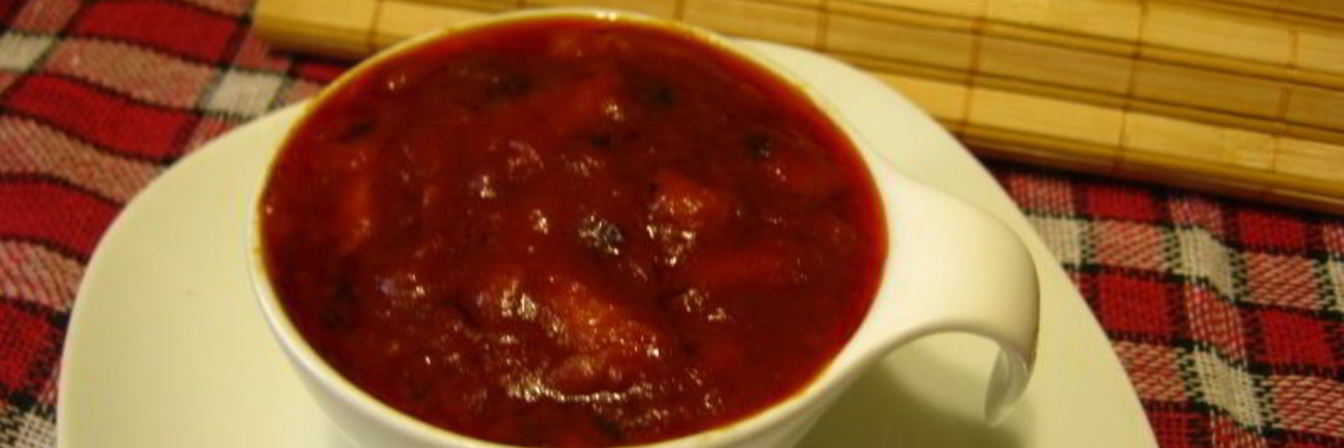 Томатный соус с вешенками