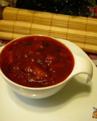 Томатный соус с вешенками