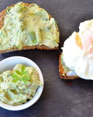 Творожно-авокадовый соус