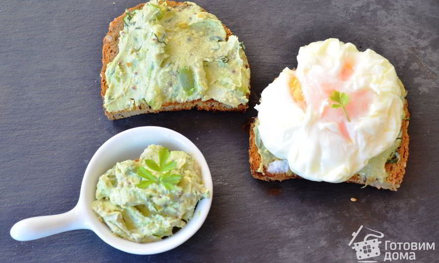 Рецепт творожно-авокадового соус