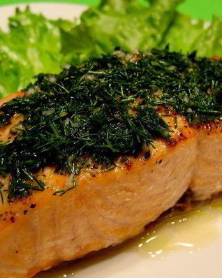 Укропный соус для рыбы