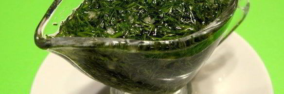 укропный соус для рыбы