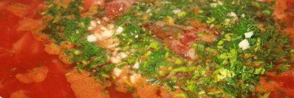 борщ, диета 5