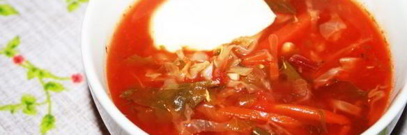 борщ, диета 5