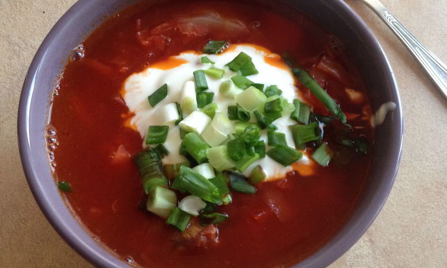 Рецепт борща из говядины