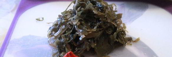 борщ из морской капусты