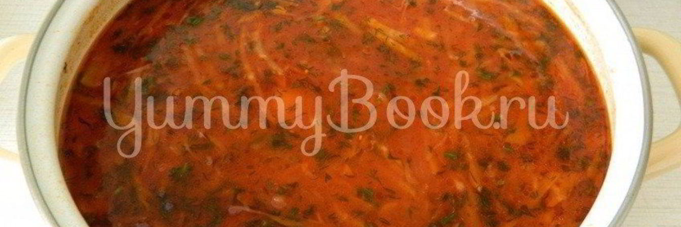 Борщ на птичьем бульоне