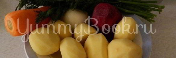 борщ на птичьем бульоне