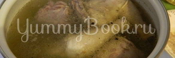 борщ на птичьем бульоне