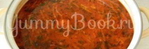 борщ на птичьем бульоне