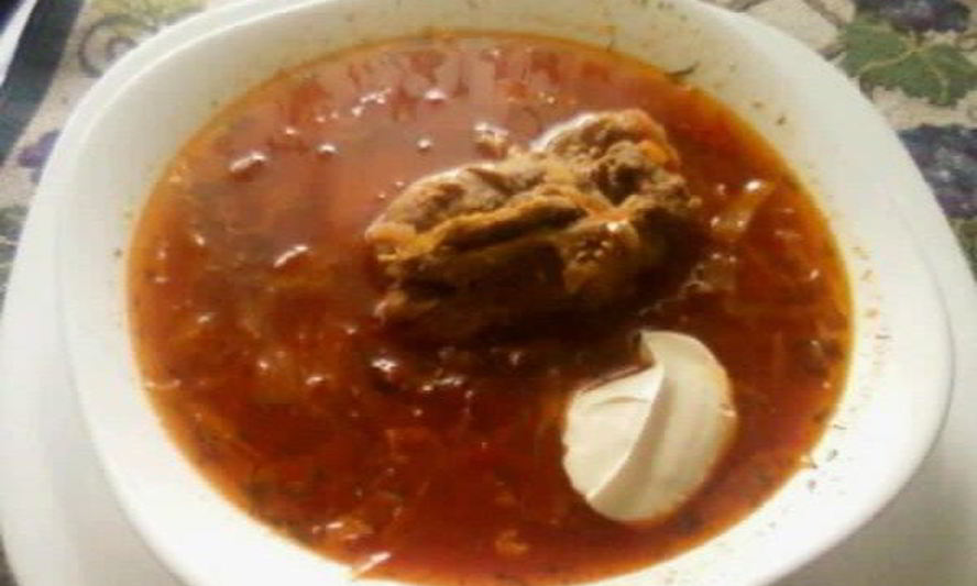 Рецепт борща по-украински