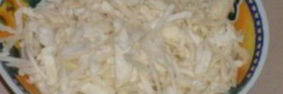 борщ с галушками