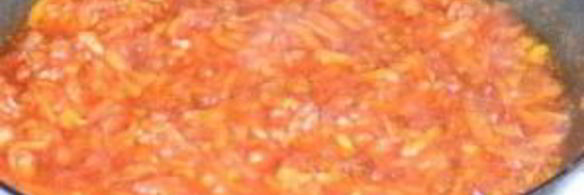 борщ с галушками