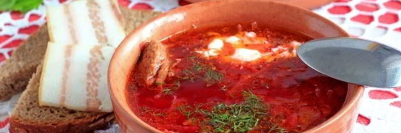 Борщ с говядиной