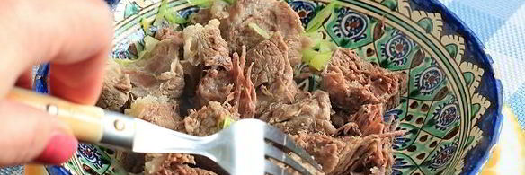 борщ с говядиной