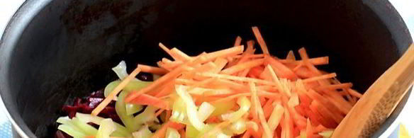 борщ с говядиной