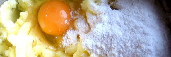 борщ с картофельными ньокками