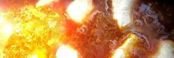 борщ с картофельными ньокками