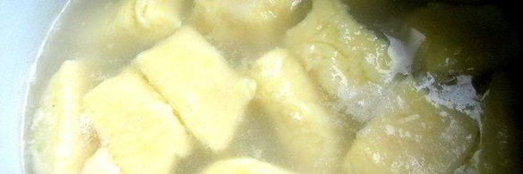 борщ с картофельными ньокками