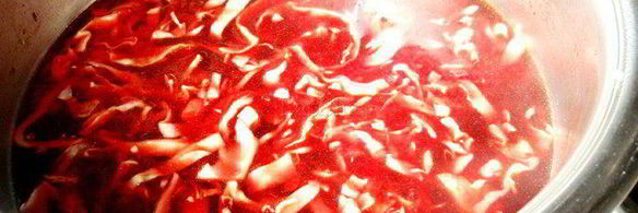 борщ с копчеными ребрышками