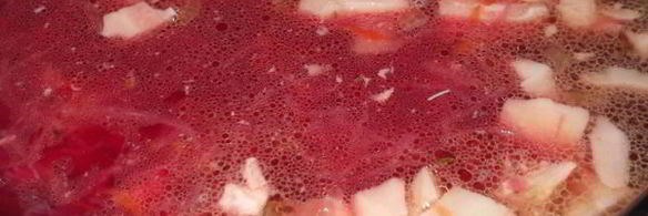 борщ с квашеной капустой