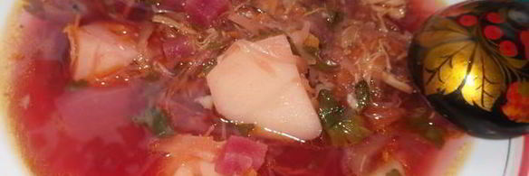 борщ с квашеной капустой