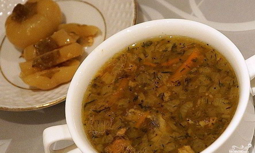 Рецепт борща с тушенкой и гречкой