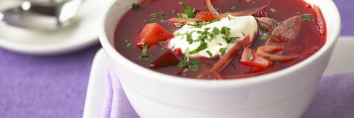 Борщ со свеклой